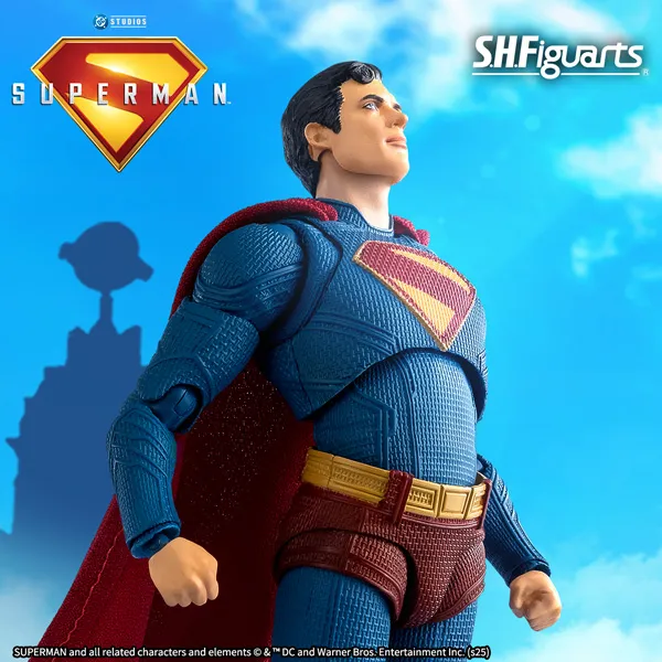 【シネトイ魂！】映画『スーパーマン』最新作より、アメコミ史上最も歴史のあるヒーローがS.H.Figuartsに登場！