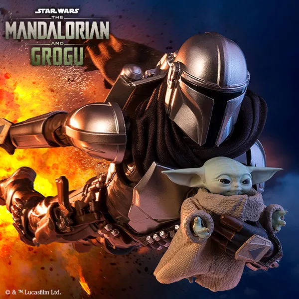 主人公の「マンダロリアン」と「グローグー」のセットが、新デザインで登場！