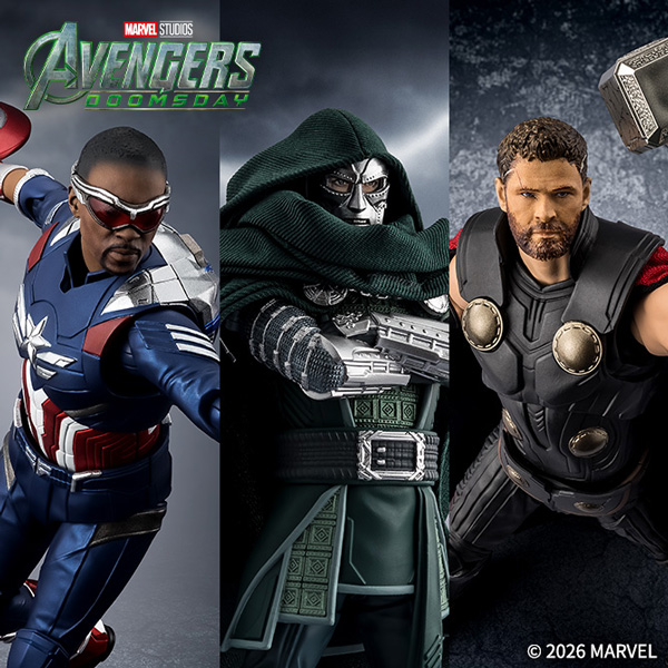『アベンジャーズ／ドゥームズデイ』よりドクター・ドゥーム、ソー、キャプテン・アメリカの商品化が決定！7/28 16時予約解禁！